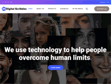 Tablet Screenshot of digitalscribbler.com